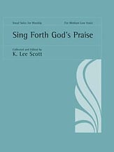Sing Forth God's Praise Vocal Solo & Collections sheet music cover